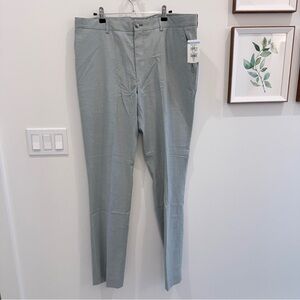 Elegant Light Gray Men's Dress Pants